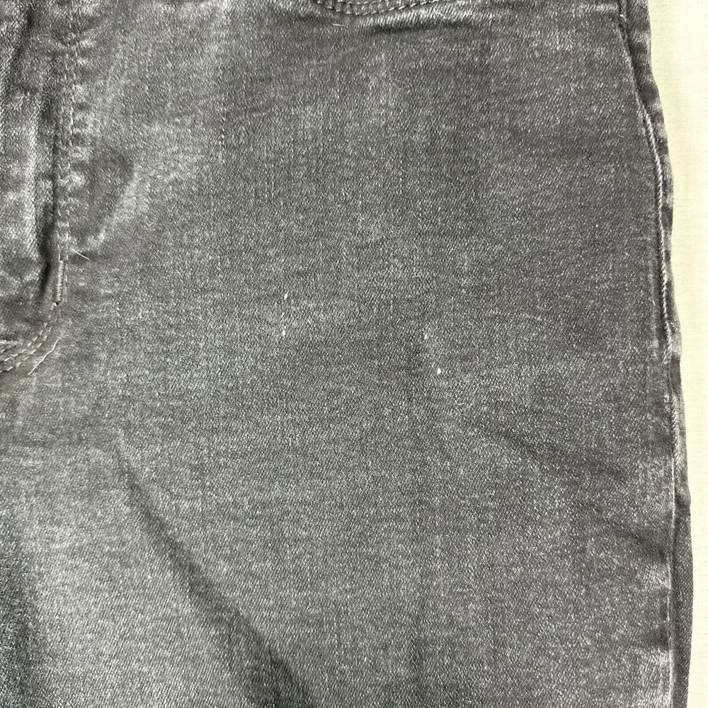 Hudson Jeans‎ Women's 32 Black Natalie Super Skinny Mid Rise Stretch Ankle